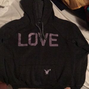 American eagle LOVE hoodie